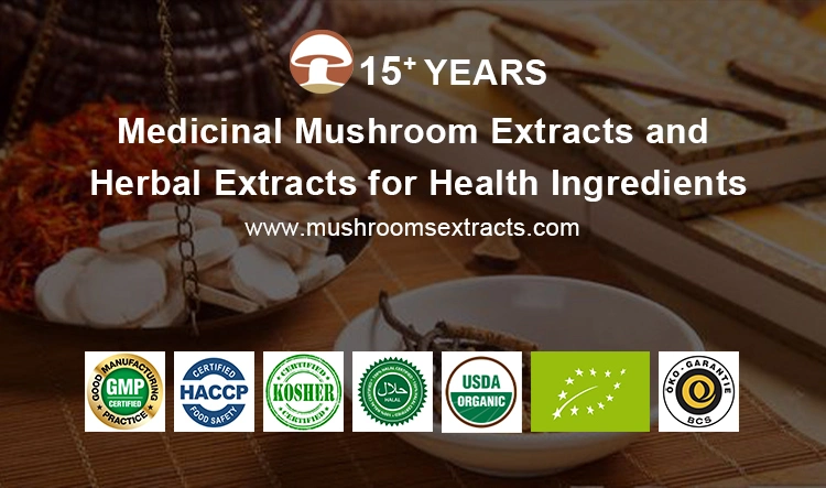 Organic Cordyceps Mushroom Plant Extract Reishi Cordyceps Militaris Herbal Powder